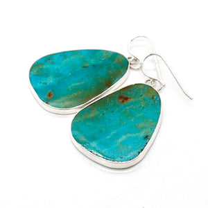 American Indian Sterling and Turquoise Navajo Earrings