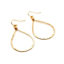 Load image into Gallery viewer, Simple Small Gold Drop Earrings - E1-006
