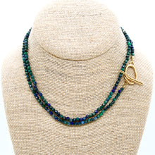 Load image into Gallery viewer, Luxury Faceted Long Azurite Necklace or Bracelet - N9-304
