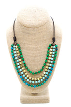 Load image into Gallery viewer, Semi Precious Stone Multi Strand Short Necklace  NLS-M44
