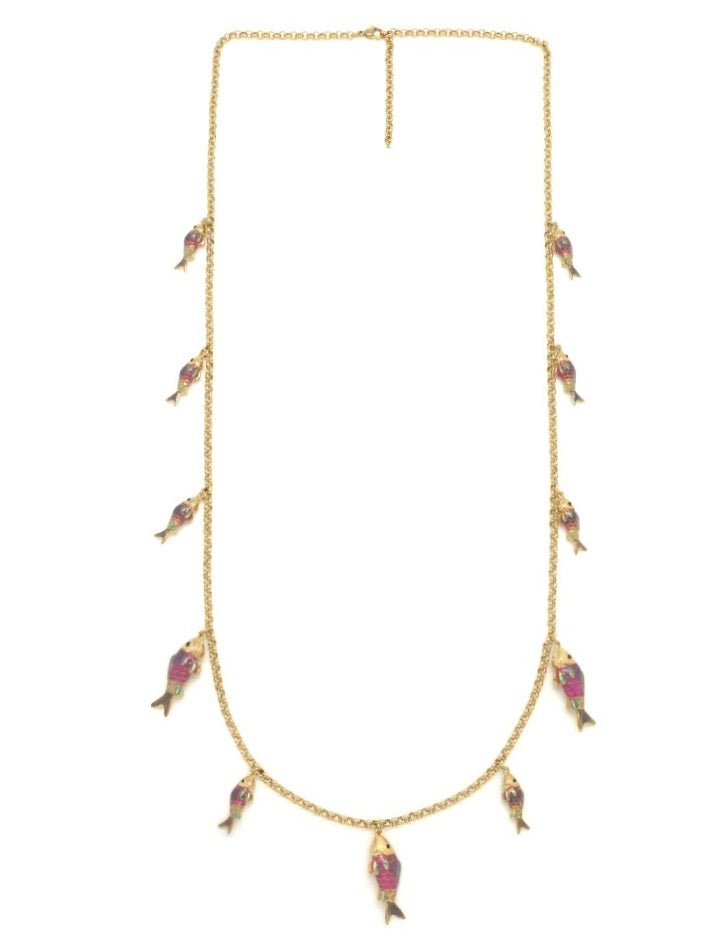 School of Fish Necklace - N2-2592