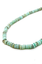 Load image into Gallery viewer, Turquoise Mother of Pearl Necklace -French Flair Collection-
