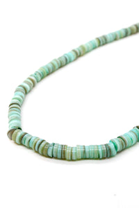 Turquoise Mother of Pearl Necklace -French Flair Collection-