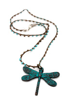 Load image into Gallery viewer, Buddha Necklace 32 - Dragonfly - One of a Kind -
