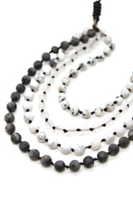 Load image into Gallery viewer, Semi Precious Stone Multi Strand Short Necklace - NLS-M35
