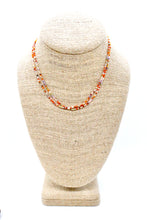 Load image into Gallery viewer, Delicate Faceted Mini Semi Precious Stone Zirconium Beaded Necklace - N9-118
