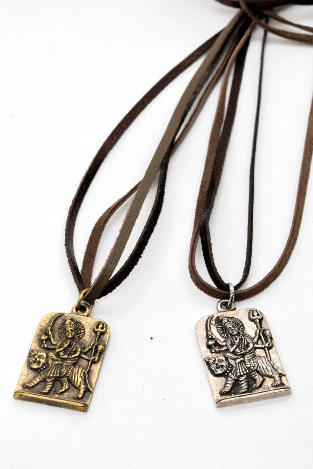 Buddha Charm on Leather -Buddha Collection-