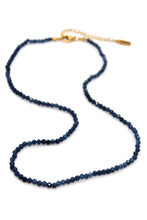 Load image into Gallery viewer, Short Sapphire Stone Necklace - N9-200SP
