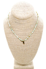 Load image into Gallery viewer, Florida State Mini Stone Gold Charm Necklace

