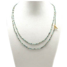 Load image into Gallery viewer, Faceted African Turquoise Stone Necklace or Bracelet -  N2-2662
