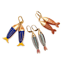 Load image into Gallery viewer, Colorful Fish Earrings - E4-350C
