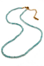 Load image into Gallery viewer, Short Amazonite Simple Stone Necklace - N9-200AZ
