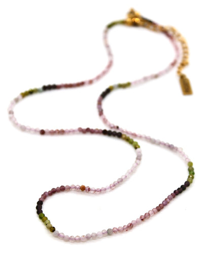 Short Gradient Stone Necklace - N9-200G3