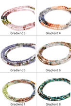 Load image into Gallery viewer, California State Mini Stone Gold Charm Necklace
