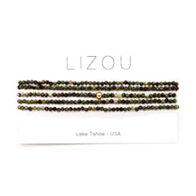 Load image into Gallery viewer, Delicate Faceted Mini Semi Precious Stone Beaded Necklace - N9-115
