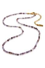 Load image into Gallery viewer, Short Amethyst Phantom Stone Necklace - N9-200AQ
