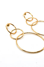 Load image into Gallery viewer, Triple Gold Hoop Earring -French Flair Collection-
