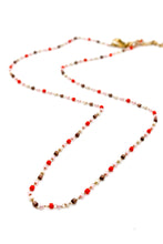 Load image into Gallery viewer, Miyuki Seed Bead Tiny Chain Necklace -Mini Collection-
