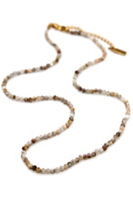 Load image into Gallery viewer, Short Suiseki Stone Necklace - N9-200SK
