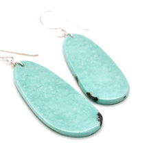 Load image into Gallery viewer, Turquoise Stone Navajo American Indian Earrings
