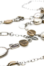 Load image into Gallery viewer, Two Tone Very Long Chain Necklace - N3-045
