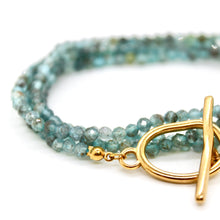 Load image into Gallery viewer, Luxury Faceted Long Apatite Necklace or Bracelet - N9-305
