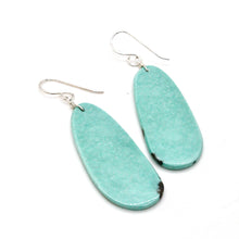 Load image into Gallery viewer, Turquoise Stone Navajo American Indian Earrings
