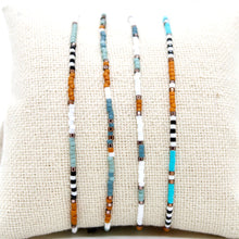 Load image into Gallery viewer, Bundle of Four Subtle Seed Bead Bracelets - B8-038
