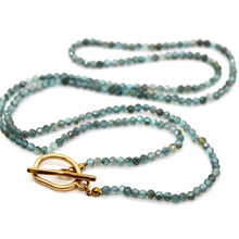Load image into Gallery viewer, Luxury Faceted Long Apatite Necklace or Bracelet - N9-305
