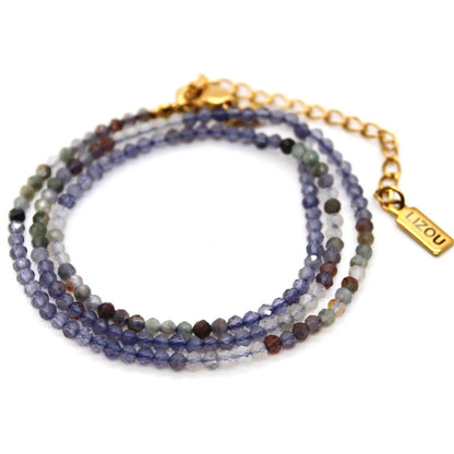 Short Gradient Stone Necklace - N9-200G5