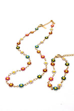 Load image into Gallery viewer, Field of Flowers Chain Bracelet -French Flair Collection-
