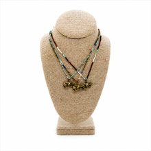 Load image into Gallery viewer, Antique Brass Bear Necklace

