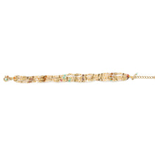 Load image into Gallery viewer, Mixed Semi Precious Stone 5 Strand Bracelet - B4-042E
