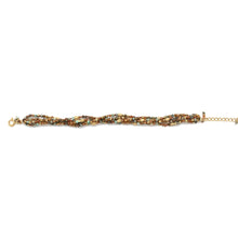 Load image into Gallery viewer, Mixed Semi Precious Stone 5 Strand Bracelet - B4-042A

