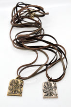 Load image into Gallery viewer, Buddha Charm on Leather -Buddha Collection-
