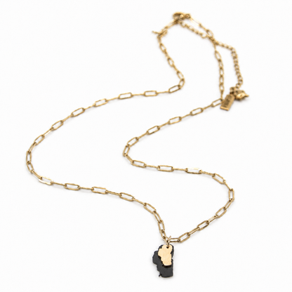 Lake Tahoe Double Mini Charm Necklace - NT-002A