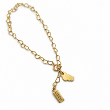 Load image into Gallery viewer, I Love Lake Tahoe Mini Heart Chain Bracelet - BT-006
