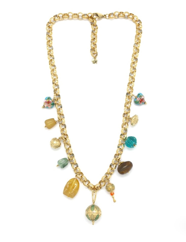 Maraca Charm Necklace - N2-2559