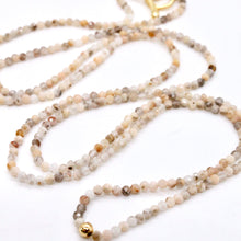 Load image into Gallery viewer, Delicate Faceted Mini Semi Precious Stone Beaded Necklace - N9-102
