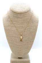 Load image into Gallery viewer, Delicate Small Articulated Gold Fish Necklace - N2-2564sm
