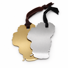 Load image into Gallery viewer, Lake Tahoe Large Ornament Charm - E9-C
