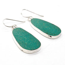 Load image into Gallery viewer, American Indian Sterling and Turquoise Navajo Earrings
