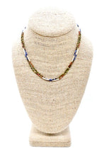 Load image into Gallery viewer, Delicate Faceted Mini Semi Precious Stone Mix Beaded Necklace - N9-017
