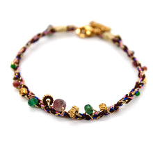 Load image into Gallery viewer, Braids and Beads Pastel Bracelet - B4-030
