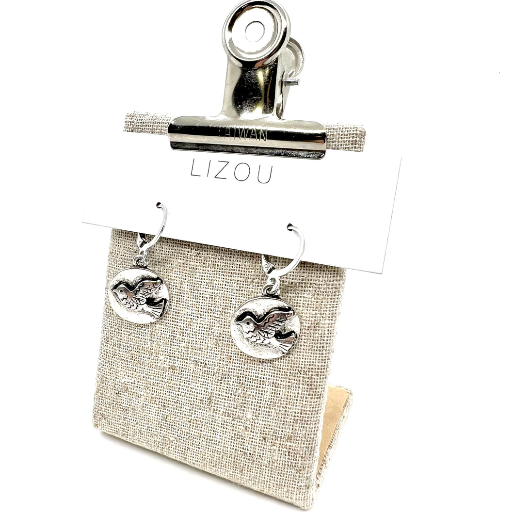 Flying Dove Small Earrings - E9-022
