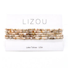 Load image into Gallery viewer, Delicate Faceted Mini Semi Precious Stone Beaded Necklace - N9-102
