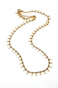 Delicate Line Chain Necklace N2-2438 -French Flair Collection-