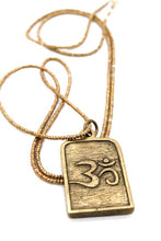 Load image into Gallery viewer, Buddha Necklace 7 - Reversible African Beads - One of a Kind -
