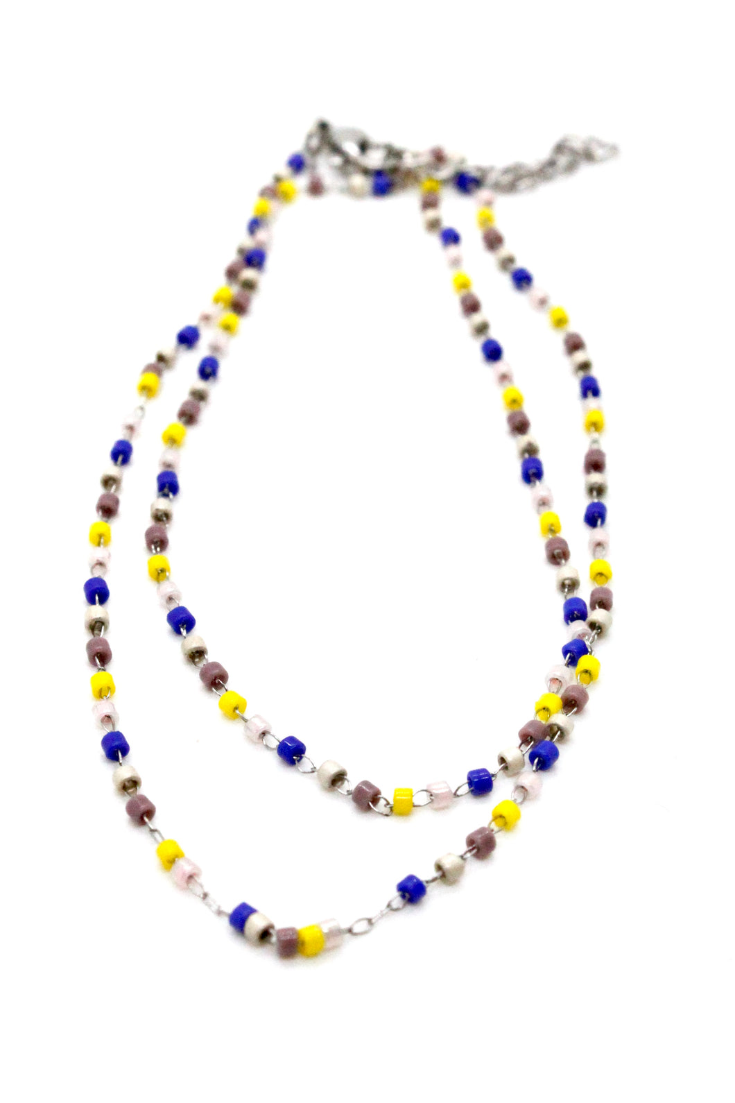 Miyuki Seed Bead Tiny Chain Necklace -Mini Collection-