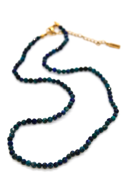 Short Phoenix Lapis Lazuli Stone Necklace - N9-200PLL